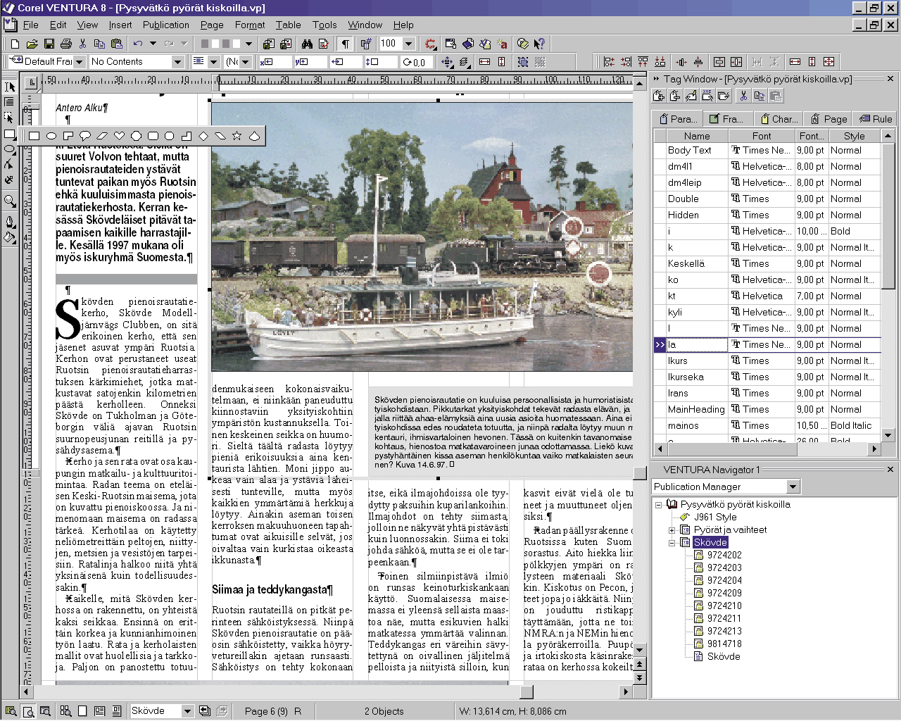 Corel Ventura Desktop Publishing